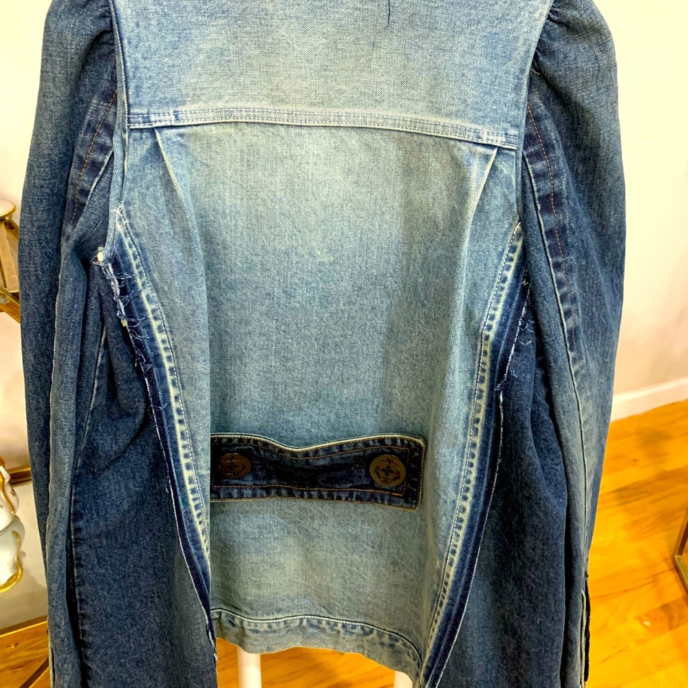 Sacai denim coat size 3 (new) $660 original price $1,660
